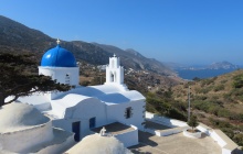 Amorgos : Aegiali - Eglise Panagia Epanochoriani - Monastère d'Agios Ioannis - Katapola
